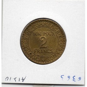 Bon pour 2 francs Commerce Industrie 1925 Sup-