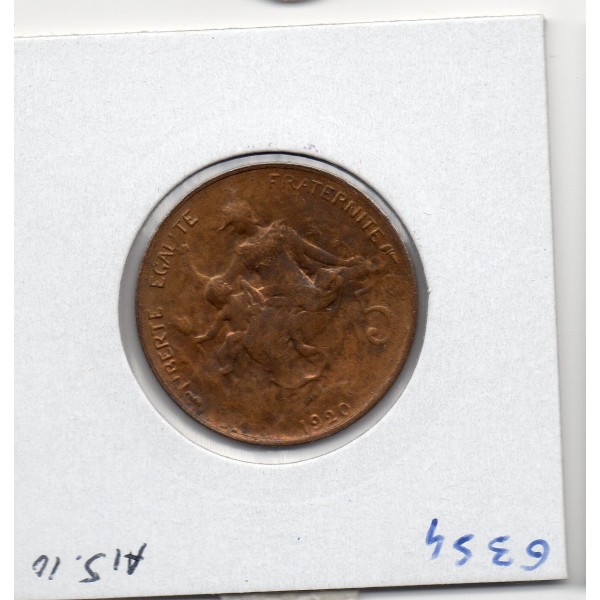 5 centimes Dupuis 1920 Sup
