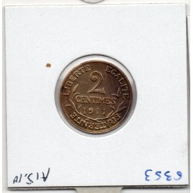 2 centimes Dupuis 1911 TTB+