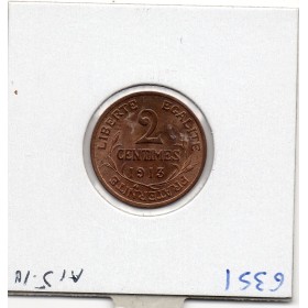 2 centimes Dupuis 1913 Spl