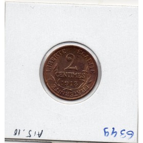 2 centimes Dupuis 1913 Sup+
