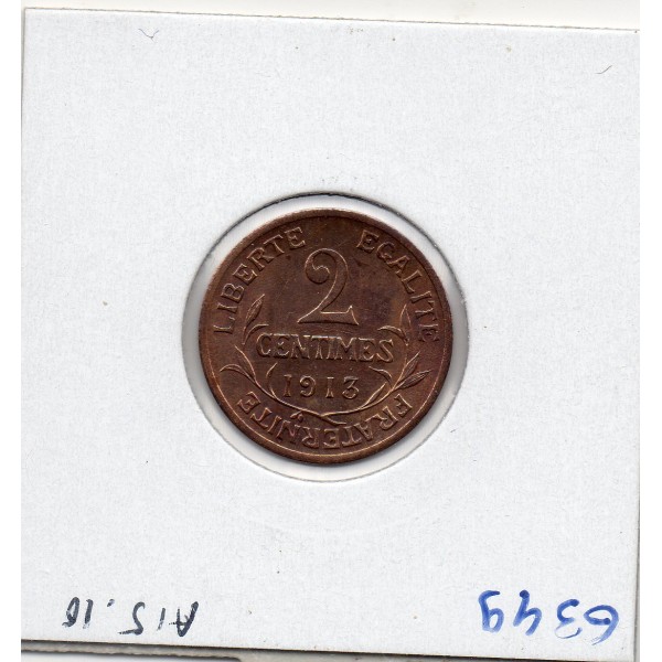 2 centimes Dupuis 1913 Sup+