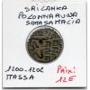 Sri Lanka, SahasaMalla 1 Massa 1200-1202 TTB Royaume de Polonnaruwa