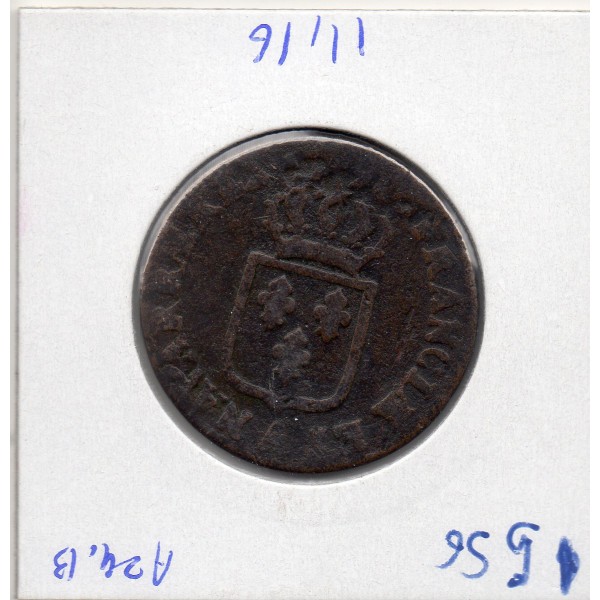 Sol 1791 A Paris 1er semestre Heron Louis XVI TB