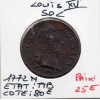 Sol à la vieille tête 1772 N Montpellier TTB