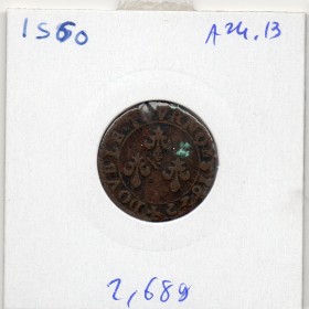 Principauté des Dombes, Marie de Bourbon Montpensier (1622) Double Tournois