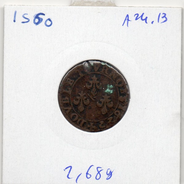 Principauté des Dombes, Marie de Bourbon Montpensier (1622) Double Tournois