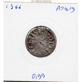 Limousin, Abbaye Saint Martial de Limoges, anonyme (1106-1150) Denier TTB