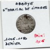 Limousin, Abbaye Saint Martial de Limoges, anonyme (1106-1150) Denier TTB