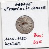 Limousin, Abbaye Saint Martial de Limoges, anonyme (1106-1150) Denier TTB