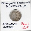 Croisade Principauté d'Antioche, Bohemond III 1149-1163 denier