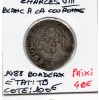 Blanc a la couronne Bordeaux Charles VIII (1488) TB R3
