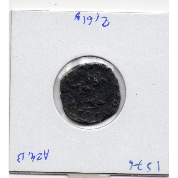 Double Tournois 1592 I Limoges Henri IV TB-