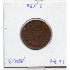 Liard 1782 & Aix Louis XVI TTB forte cassures de coin
