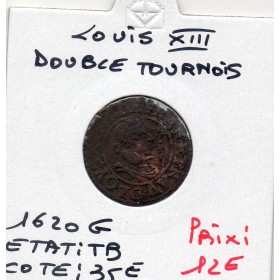 Double Tounois 1620 G Poitier Louis XIII TB