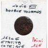 Double Tounois 1620 G Poitier Louis XIII TB