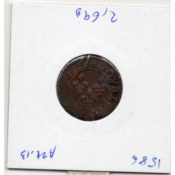 Double Tounois 1620 G Poitier Louis XIII TB