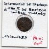 Dombes, seigneurie de trevoux Jean II de bourbon (1470-1488) Double Tournois