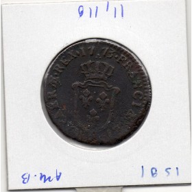 Sol d'Aix 1773 & Louis XV TB