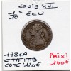 1/10 Ecu 1786 A Paris Louis XVI TTB