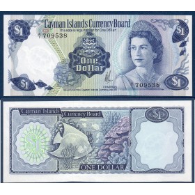 Cayman  P.1a Neuf Billet de 1 dollar 1971 A/1