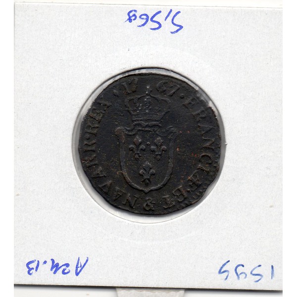 Demi Sol d'Aix a la vieille tête 1767 & Aix TTB Louis XV