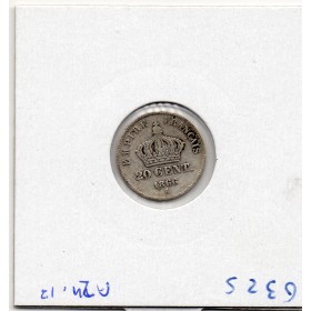 20 centimes Napoléon III tête laurée 1866 A Paris TB