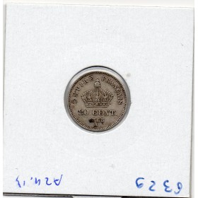 20 centimes Napoléon III tête laurée 1868 A Paris TTB satirisé
