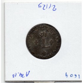 Double Sol 1744 BB Strasbourg Louis XV TTB+ reste de brillant