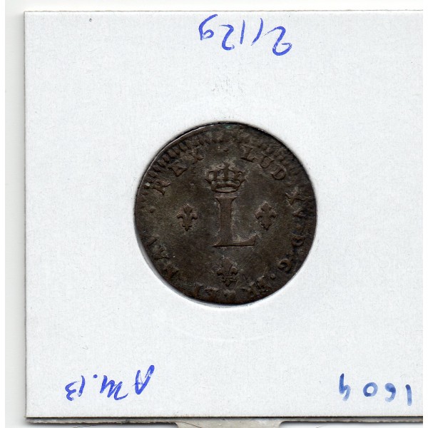 Double Sol 1744 BB Strasbourg Louis XV TTB+ reste de brillant