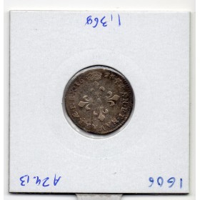 4 Sols des traitants 1675 A Paris Louis XIV TTB-