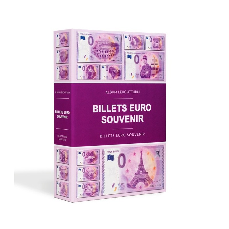 Album pour 420 billets « Euro Souvenir »