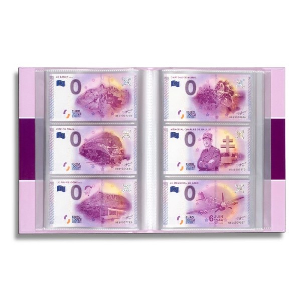 Album pour 420 billets 0 euro souvenir