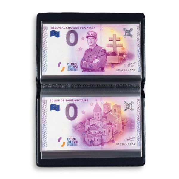 Album de poche ROUTE pour 40 billets 0 Euro Souvenir
