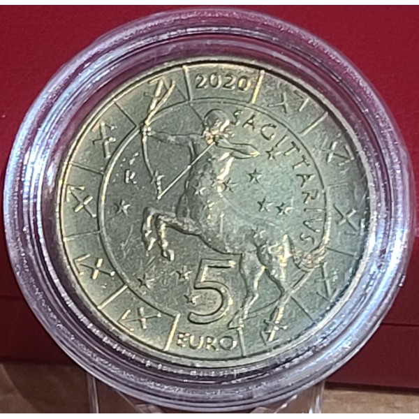 Pièce 5 euros Saint-Marin 2020 Sagitaire