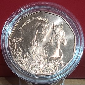 5 Euro Autriche 2020 - Chevaux Lipizzans