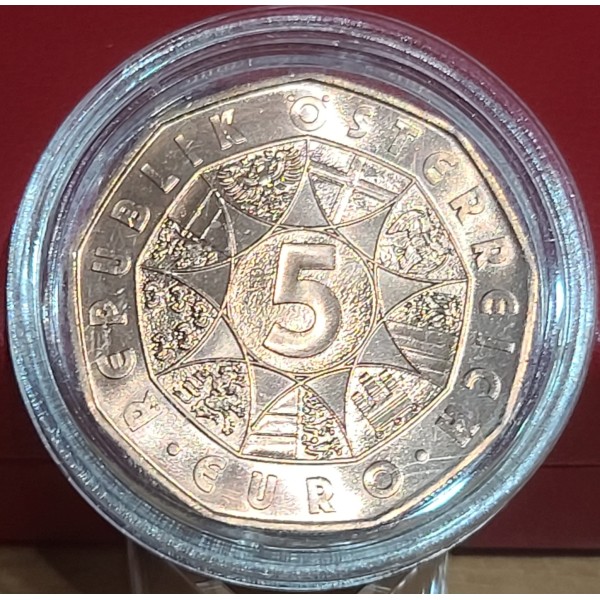 5 Euro Autriche 2016 - Nouvelle année