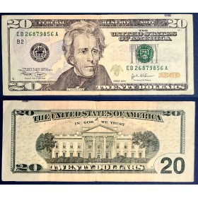Etats Unis P.521a, New York TB Billet de 20 Dollars 2004 Série B