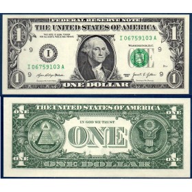 Etats Unis P.549 Mineapolis, Billet de 1 Dollar américain 2021 série I