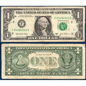 Etats Unis P.515b Atlanta, TB Billet de 1 Dollar 2003A série F