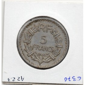 5 francs Lavrillier 1946 B Beaumont TTB