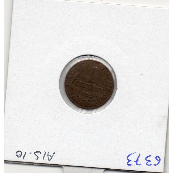 1 centime Dupuis 1899 TTB