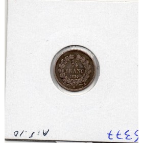 1/4 Franc Louis Philippe 1834 A paris TTB