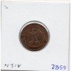 2 centimes Napoléon III tête laurée 1862 K Bordeaux Sup