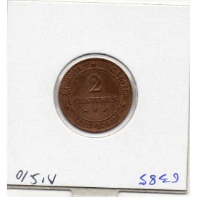 2 centimes Cérès 1888 A Sup