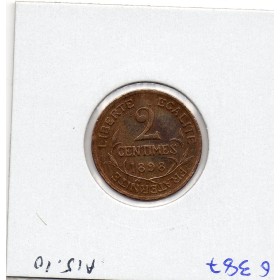 2 centimes Dupuis 1898 TTB