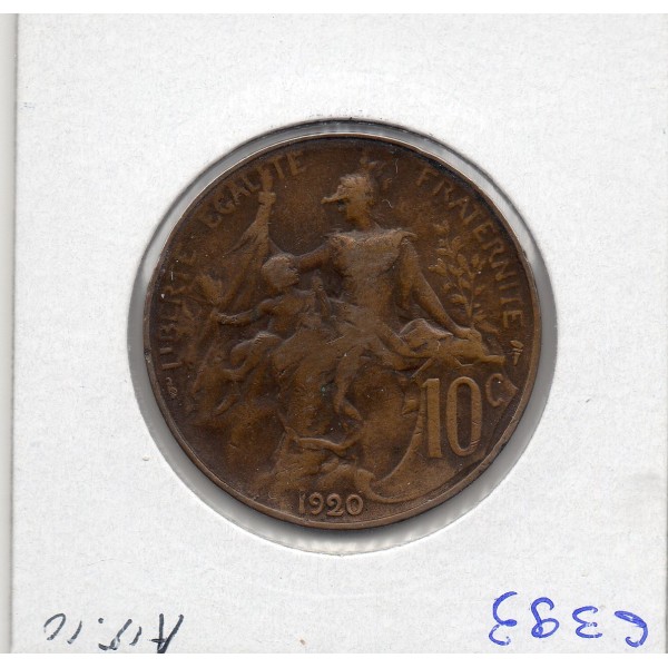 10 centimes Dupuis 1920 TB