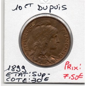 10 centimes Dupuis 1899 Sup-