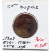5 centimes Dupuis 1902 TTB+