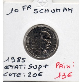 10 francs Schuman 1986 Sup+
